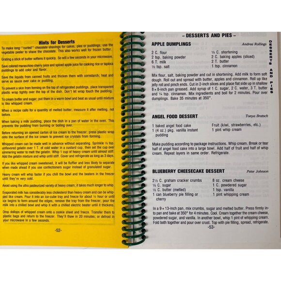 VTG 2004 Cooking With Grace Lutheran Church Becker Minnesota MN Cookbook Spiral - Picture 6 of 16